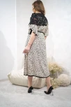 Rochie midi cu buline