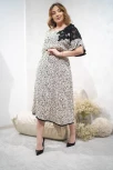 Rochie midi cu buline