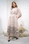 Rochie midi voal